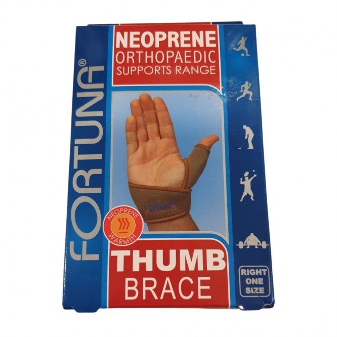 FORTUNA supports neoprene thumb brace right